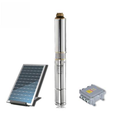 China World developing water solutions 4SPC5/95-D72/1100 1.5hp 4inch solar submersible pump for household centrifugal pump for irrigation for sale