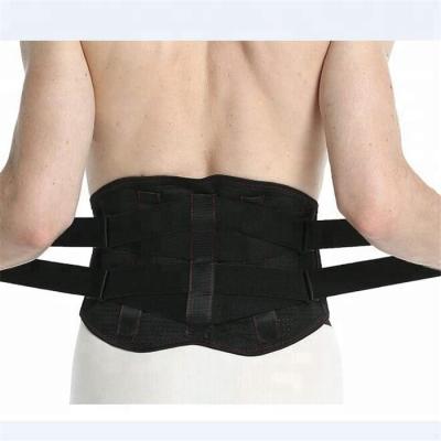 China Lower Back Pain Double Pull Straps Dual Pull Adjustable Brace Lumbar Back Support Relieving Belt For Women Men for sale