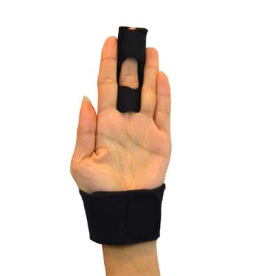 China 2020 New Product Adjustable Full Protective Flexible Finger Finger Splints For Tenosynovitis Finger Pain Relief for sale