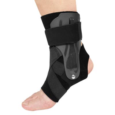 China Adjustable Elasticity Breathable Professional Medical Ankle Brace Support Splint Fixing Adjustable Ankle Support for sale