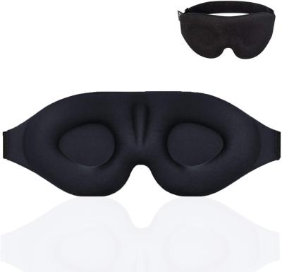 China Dark Circles New Product Adjustable Strap 3D Contoured Sleep Mask Cup Headband for sale