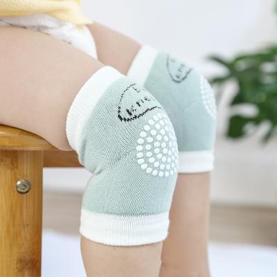 China Elasticity Baby Knee Pads Breathable Crawling Toddler Thickened New Knee Bumps Non-slip Knee Pads for sale