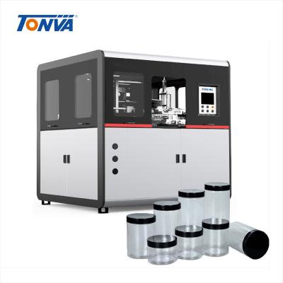 China Bottle TONVA Bottle Making Machine Food Case PET Jar Stretch Blow Molding Machine for sale