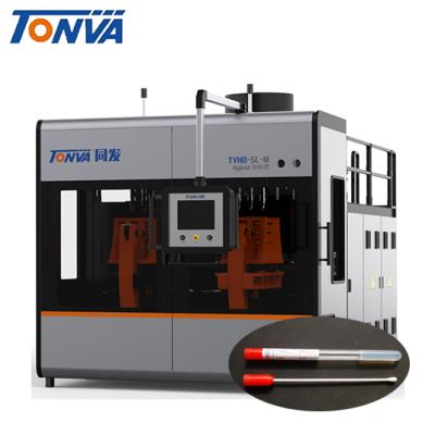 China Automatic medical treatment pp test tube burette energy saving tonva extrusion blow molding machine for sale