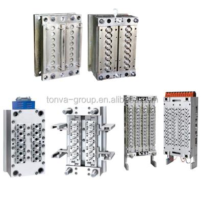 China Plastic Steel Cap And Pet Preform Injection Mold for sale