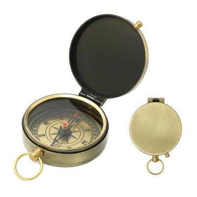 China Vintage Antique Give Good Gifts Customization On Demand Retro Nautical Pocket Pocket Watch Compass for sale