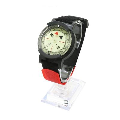 China Popular Manufacturers High Quality Portable Outdoor Compass With Luminous Dial Compass Watch for sale