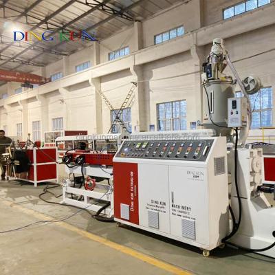 China single wall corrugated PIPE pe pp pvc pipe machine / corrugated pipe line machine for sale