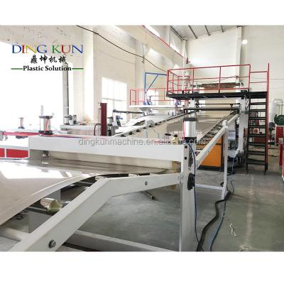 China Plates Machine For PVC Marble / PVC Marble Panel Machine for sale