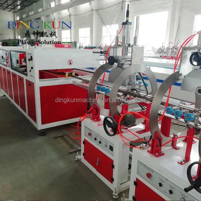 China Artificial Marble Stone Profile PVC Panel Sheet Profile Production Line Making Machine for sale