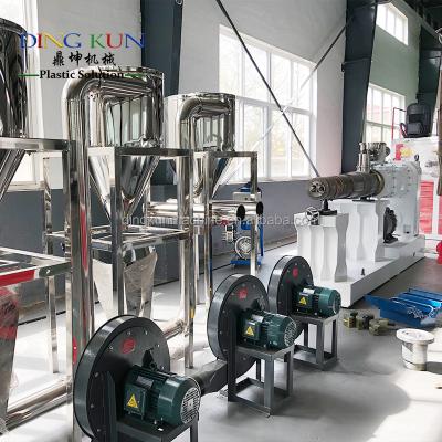 China PE/PP/PVC Plastic Pelletizing Extrusion Machine, Plastic Granules Extruder, Pellet Manufacturing Equipment for sale