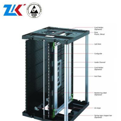 China Nikko Magazine Rack ESD PCB Circulation Antistatic Hot Selling Antistatic Rack for sale