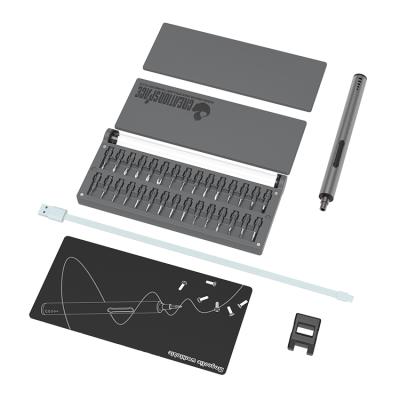 China Creationspace CS03B NEW Design Electric Refill 56 Screw Disassembly in 1 Precision Lithium-ion Charging Power Magnetic Electronic Screwdriver for sale