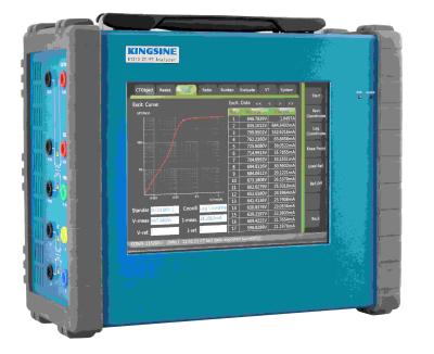 China IEC 60044-1 / IEC 60044-6 Standaard hoogmeting CT-analysator / stroomtransformator-analysator KT200 Te koop