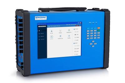 Китай Частотное реле KINGSINE KF86 испытывая всеобщий тест исполняя IEC61850 реле продается