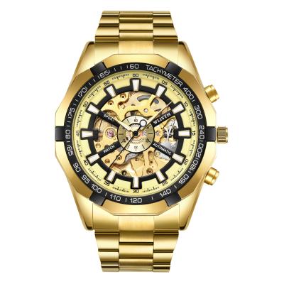 China Wholesale YST Waterproof Hollow Creative Men's Watch Foreign Trade Gold Antimagnetic Mechanical Watch Frontier Watch for sale