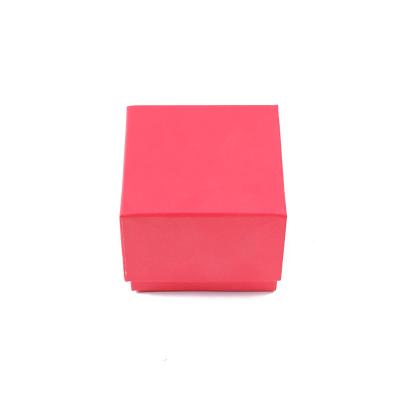 China New Arrival Handmade Chinese Manufacturer Wholesale High End Red Watch Box Suitable For Gift Box for sale