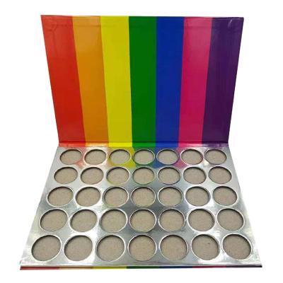 China Newest Design Handmade Lovely Dual Color Beauty Creations Delicate High Quality Eyeshadow Palette for sale