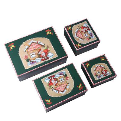 China Christmas Special Hot Sale Handmade Christmas Candy Luxury Packaging Gift Box for sale