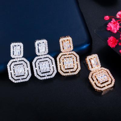 China High Quality YST S925 Cubic Zirconia Stud Earrings Jewelry Cute Silver Needle Earrings A+A+A+ for sale