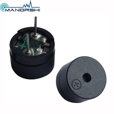 China 9.6 * 5mm Electric Piezo Bell Warning Buzzer With 1.5V 3V 5V MSET10C for sale