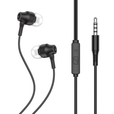 China New 3.5mm Wire Control Lightweight Comfortable/Smart Original Racing In-Ear Stereo Headphones Wired Earphone With Microphone For Iphone Android for sale