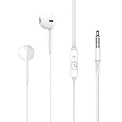 China Lightweight Comfortable/Smart Wire Control High Quality 3.5mm Cable Earbuds Earbuds Headphones Wired Headphones Smart Wire Control for sale