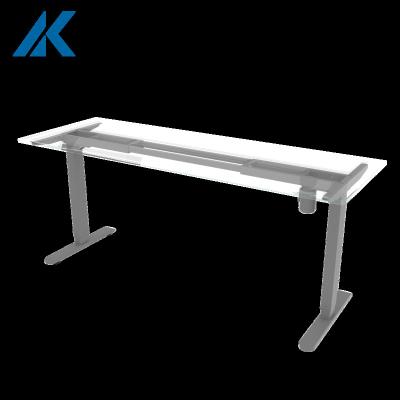 Κίνα Low Adjustable Marble Table Moq(Height) Foldable White Study Writing Set For PC Stand Desk Computer Table Electric Frame προς πώληση