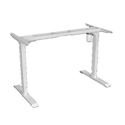 Κίνα AOKE Adjustable Cheap Bed Classic Solid Wood Electric Wight L(Height) Shape With Electric Shelf Metal Stand Computer Desk Frame προς πώληση