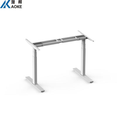 China (Height) Height Adjustable Auto Electric Adjustable Position Computer Desk For Office Workstation for sale