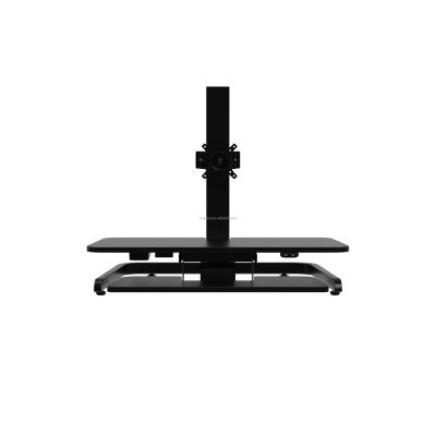 중국 Adjustable Executive Modern Simple Motor Black Electric Standing Desk (Height) Office Home Furniture Converter 판매용