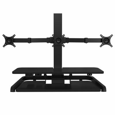 중국 Adjustable (Height) Stand Up Desk Riser Height Adjustable Home Office Desk Position Converter 판매용