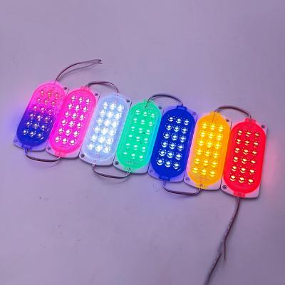 China High Brightness 2835 LED Auto Accessories Module 3.6W 12V LED Beacon Injection LED Side Warning Colorful Lighting for sale