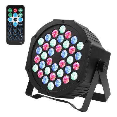 China Easy Installation U' King DMX Control Aluminum 36PCS LED 72W RGB Sound Activated Disco Par Lights for sale