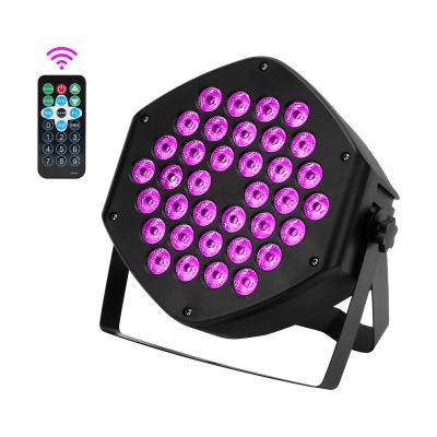 China Easy Setup Club DJ Par Light 36 LED Party UV Stage Effect Lighting With Remote Controller for sale