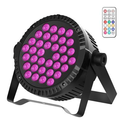 China Easy Installation U King DMX Control 36PCS LED 60W RGB Aluminum Sound Activated Disco Lights for sale