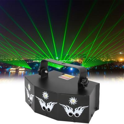 China Easy Installation RGB Laser + White Strobe Light Stage Effect Lighting 7CH DMX Sound Control For DJ Club Party Show for sale