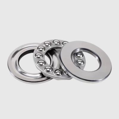 China Single Row 2.5x6x3mm Axial Miniature Brass Cage Thrust Ball Bearing for Plane Durable for sale