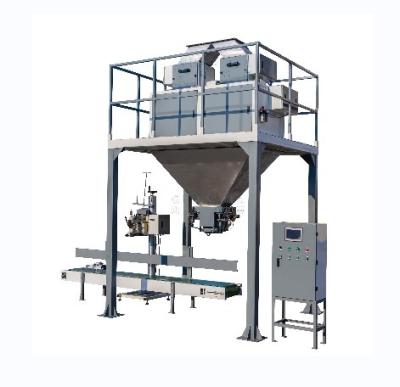 China Heavy Weight Packaging Machine Granule Easy Labor Automatic Seam Rice Food Packing Dry Weighing Scale for sale