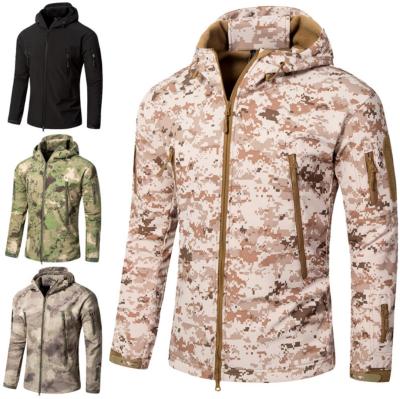 China viable newd esign winter camouflage hoodie jacket for men wholesale cotton military jackets for sale