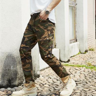 China Anti-pilling hip hop cotton chaep cargo army pants fashion jogger pants camouflage for men for sale