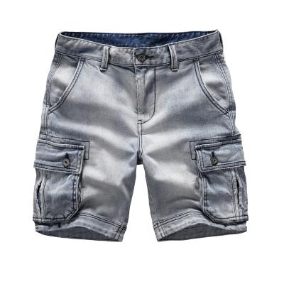 China Wholesale Viable Color Summer Jean Shorts Sports Fashion Quick Dry Men's Denim Cargo Shorts for sale