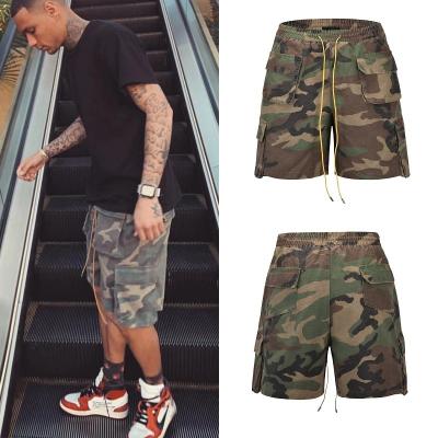 China Sustainable Summer Cargo Fashion Pants Loose Baggy Mens Cotton Cargo Pants Camouflage Shorts for sale