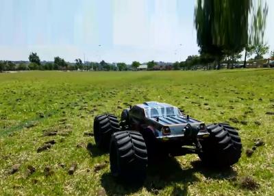 China Controlo a distância bonde sem escova do monster truck de RC com chassi do metal à venda