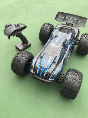 China 19,9 Duim2.4g Brushless 1/10 Schaal de Elektrische Auto Model Blauw Shell van RC Truggy/RC- Te koop