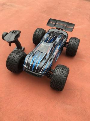 China 1/10th 19.9 Inch Brushless  ESC 80A  Electric RC Truggy Blue Color for sale