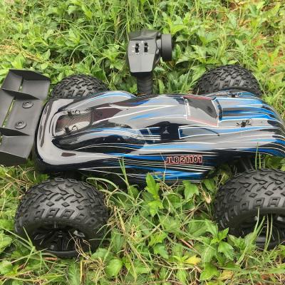 China elektrische de Hobbyrc Auto van ESC 120A van 4WD 1/10th Brushless Waterdichte met Blauwe Kleur Te koop