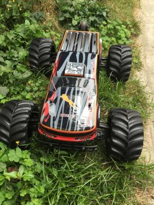 China Van de de Hobbyrc Auto 120A van JLB 1/10th 2.4G 4WD Brushless Off Road ESC Zwart Shell Te koop