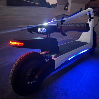 China 2 Wheel Unisex Scooter Dual Motor Power With Big Battery Elektro Electric Scooter Adult Max Smart Light for sale