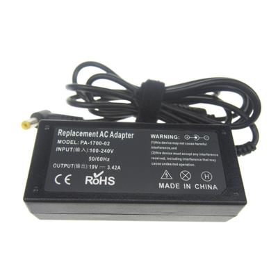 China Laptop Power Adapter 19V 3.42A 65W Notebook Charger Replacement AC/DC Adapter For ASUS 5.5*2.5mm for sale